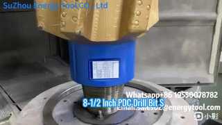 8-1/2 ইঞ্চি PDC ড্রিল বিট স্টিল বডি IADC S323