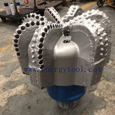 রক স্প্লিটিং 17-1/2 ইঞ্চি 7 ব্লেড ডায়মন্ড পিডিসি ড্রিলিং বিট স্টীল শরীর