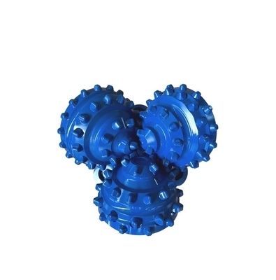 Customized 9 7/8" Tricone Rock Roller Bits Of High Drilling Efficiency